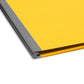 Pressboard Classification File Folders, 2 Dividers, 2 inch Expansion, Assorted Colors Color, Letter Size, Set of 5, 086486140492