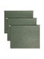 TUFF® Hanging File Folders with Easy Slide® Tabs, Standard Green Color, Letter Size, Set of 20, 086486640367