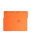 Reinforced Tab Fastener File Folders, 1/3-Cut Tab, 2 FastenersReinforced Tab Fastener File Folders, 1/3 Cut, Orange, Legal, Orange, Legal Size, Set of 50, 086486175401