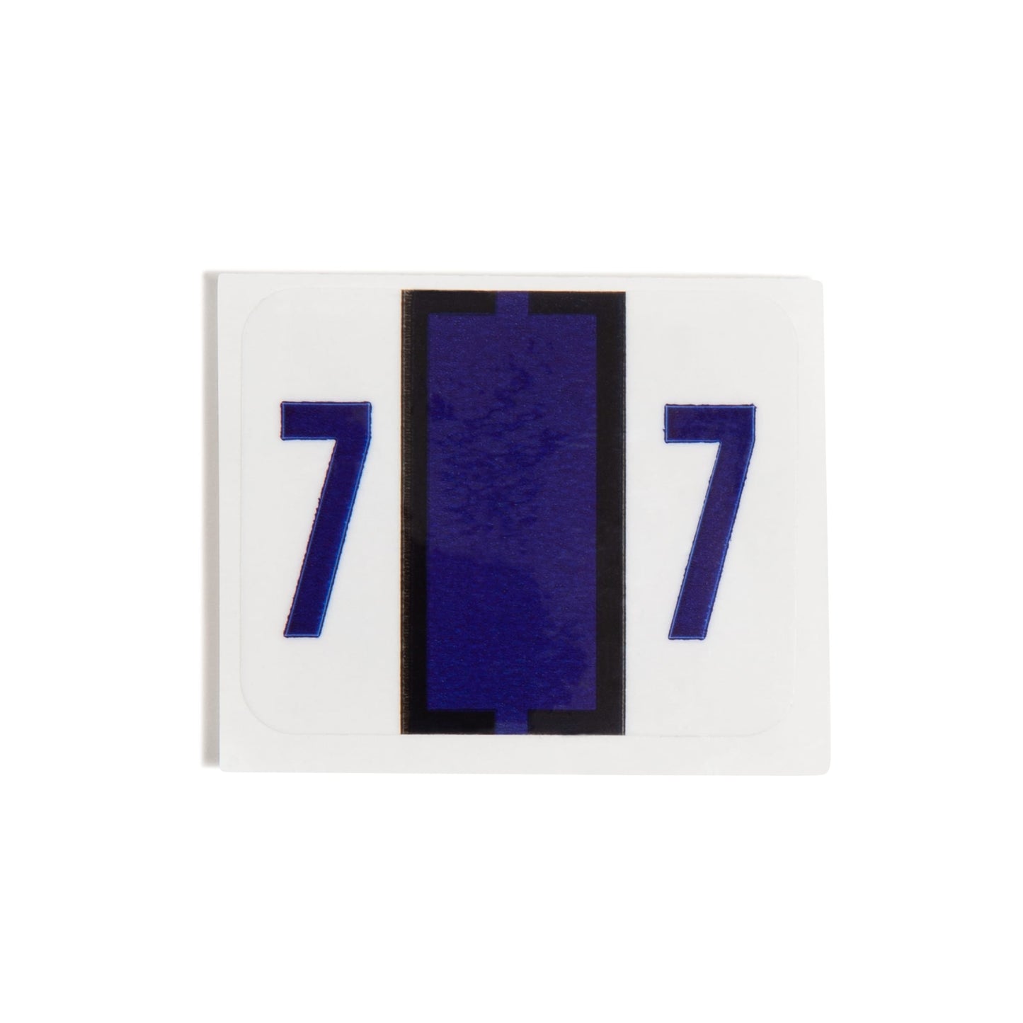 BCCRN Bar Style Color-Coded Numeric Labels, 0-9 Rolls, Purple Color, 1-1/4" X 1" Size, Set of 50, 086486673778