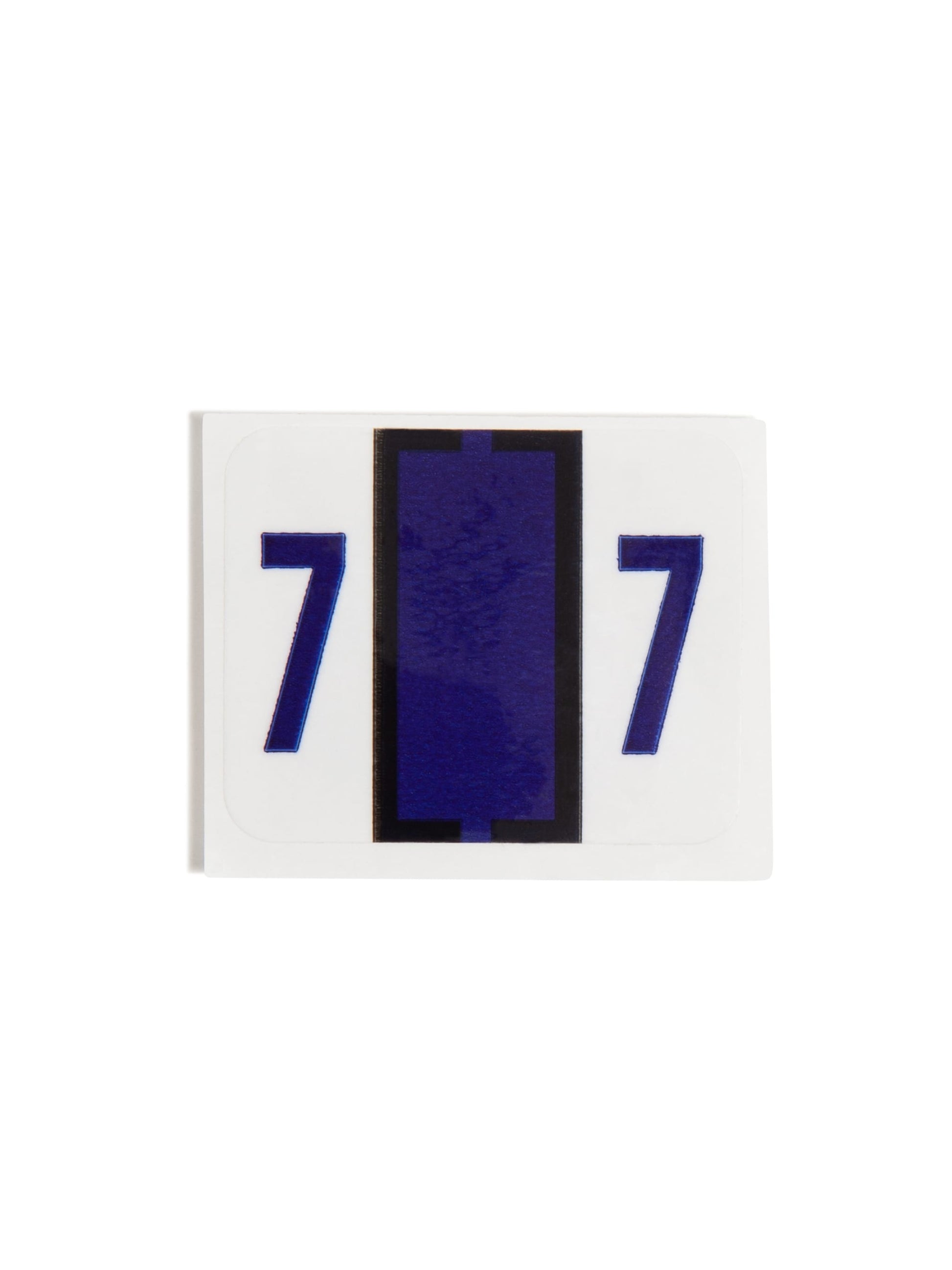 BCCRN Bar Style Color-Coded Numeric Labels, 0-9 Rolls, Purple Color, 1-1/4" X 1" Size, Set of 50, 086486673778