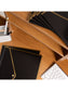 Fashion Poly Document Holder, 0.59" Expansion, 1 Pockets, Black, Black, Set of 10, 843463151755