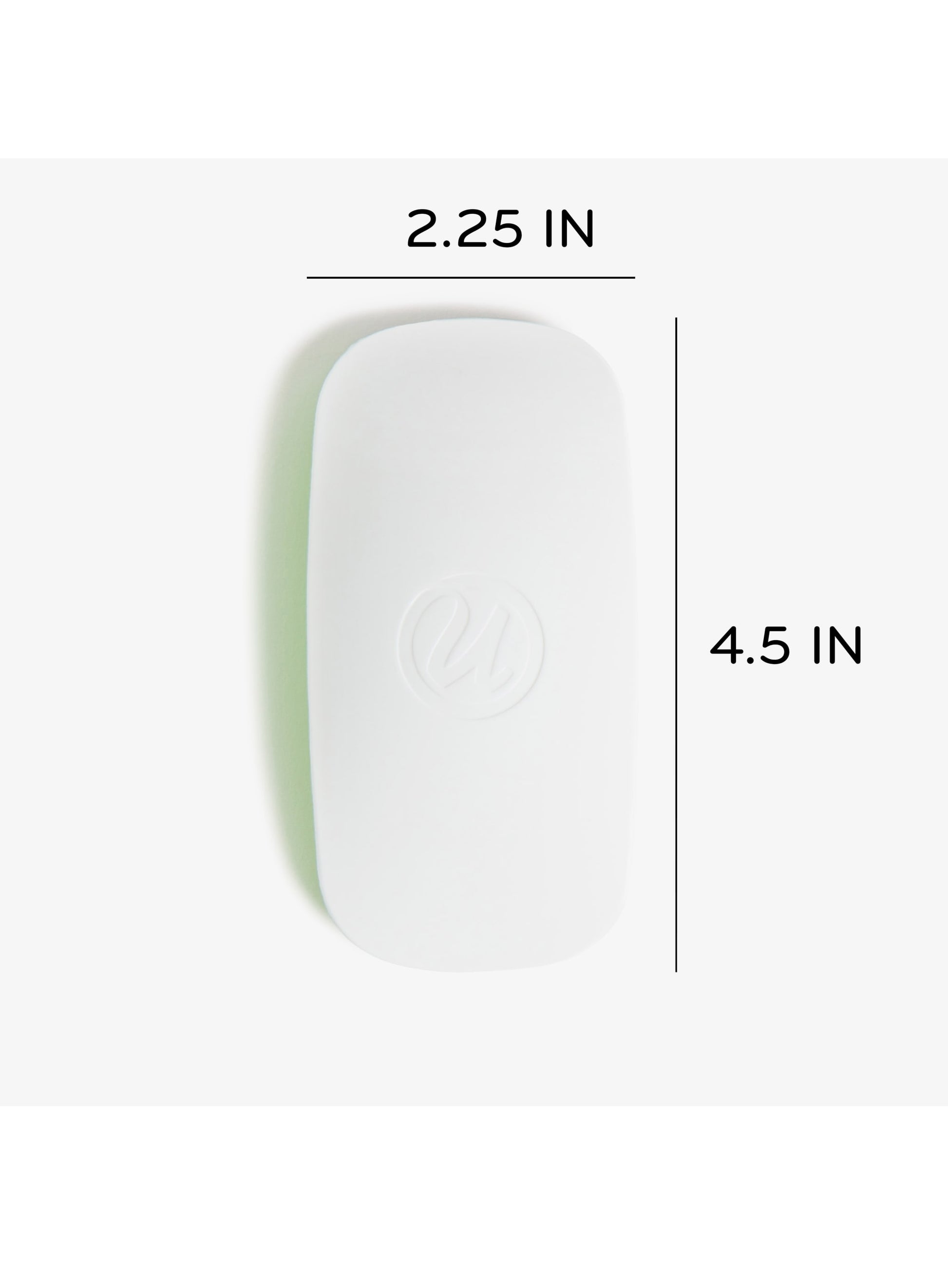 Magnetic Board Eraser, White, 3" x 4", White, 3" X 4" Size, Set of 1, 812296025816