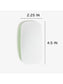 Magnetic Board Eraser, White, 3" x 4", White, 3" X 4" Size, Set of 1, 812296025816