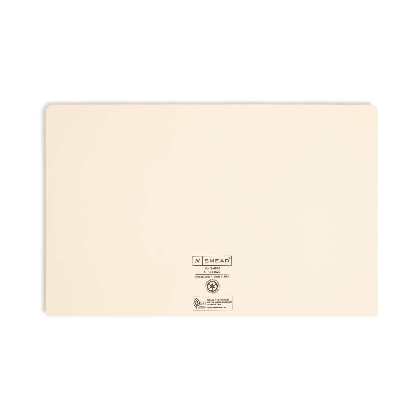 File Jackets, 1 inch Expansion, Straight-Cut Tab, Manila Color, Legal Size, Set of 50, 30086486765207