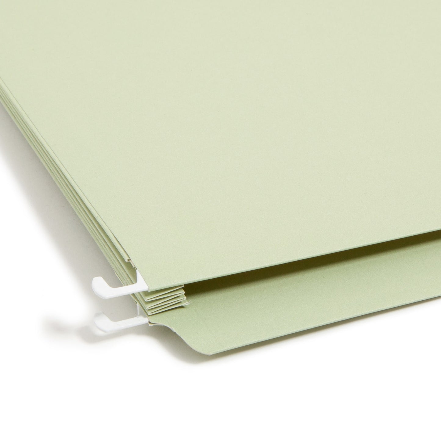 FasTab® Extra Capacity Hanging File Folders, 1/3-Cut Tab, Moss Green Color, Letter Size, Set of 1, 086486642224