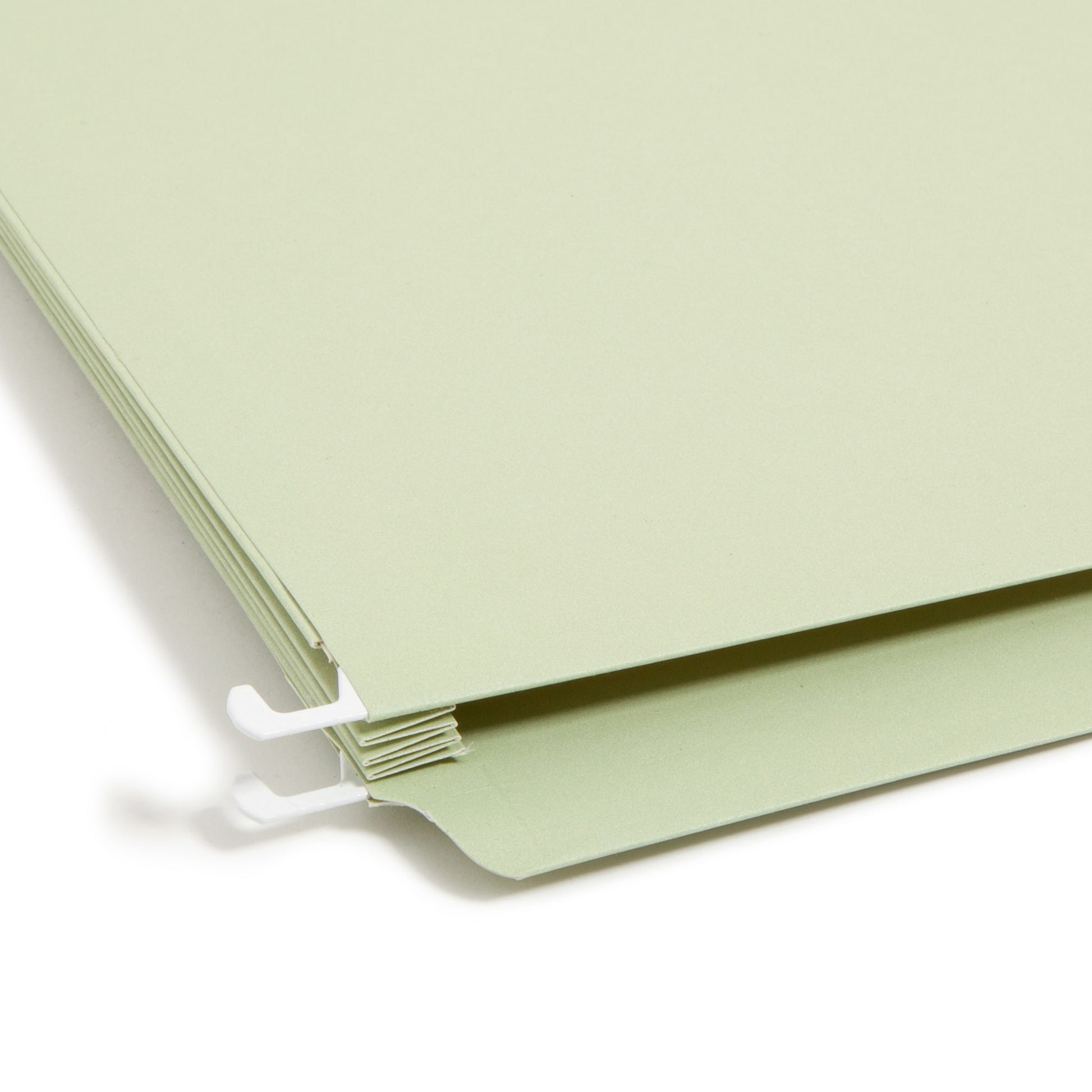 FasTab® Extra Capacity Hanging File Folders, 1/3-Cut Tab, Moss Green Color, Letter Size, Set of 1, 086486642224