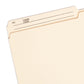 Heavyweight Reversible Printed Tab File Folders, 1/2-Cut Tab, Manila Color, Legal Size, Set of 100, 086486154451