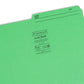 WaterShed®/CutLess® Reversible Printed Tab File Folders, Assorted Colors Color, Letter Size, Set of 100, 086486119580