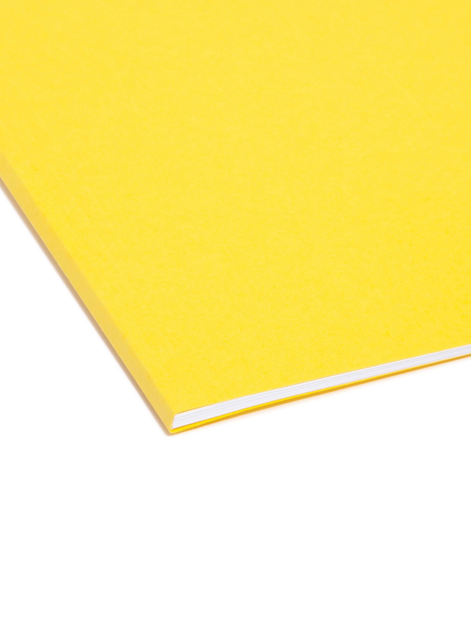 TUFF® Hanging File Folders with Easy Slide® Tabs, Yellow Color, Letter Size, Set of 18, 086486640442