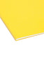 TUFF® Hanging File Folders with Easy Slide® Tabs, Yellow Color, Letter Size, Set of 1, 086486640442