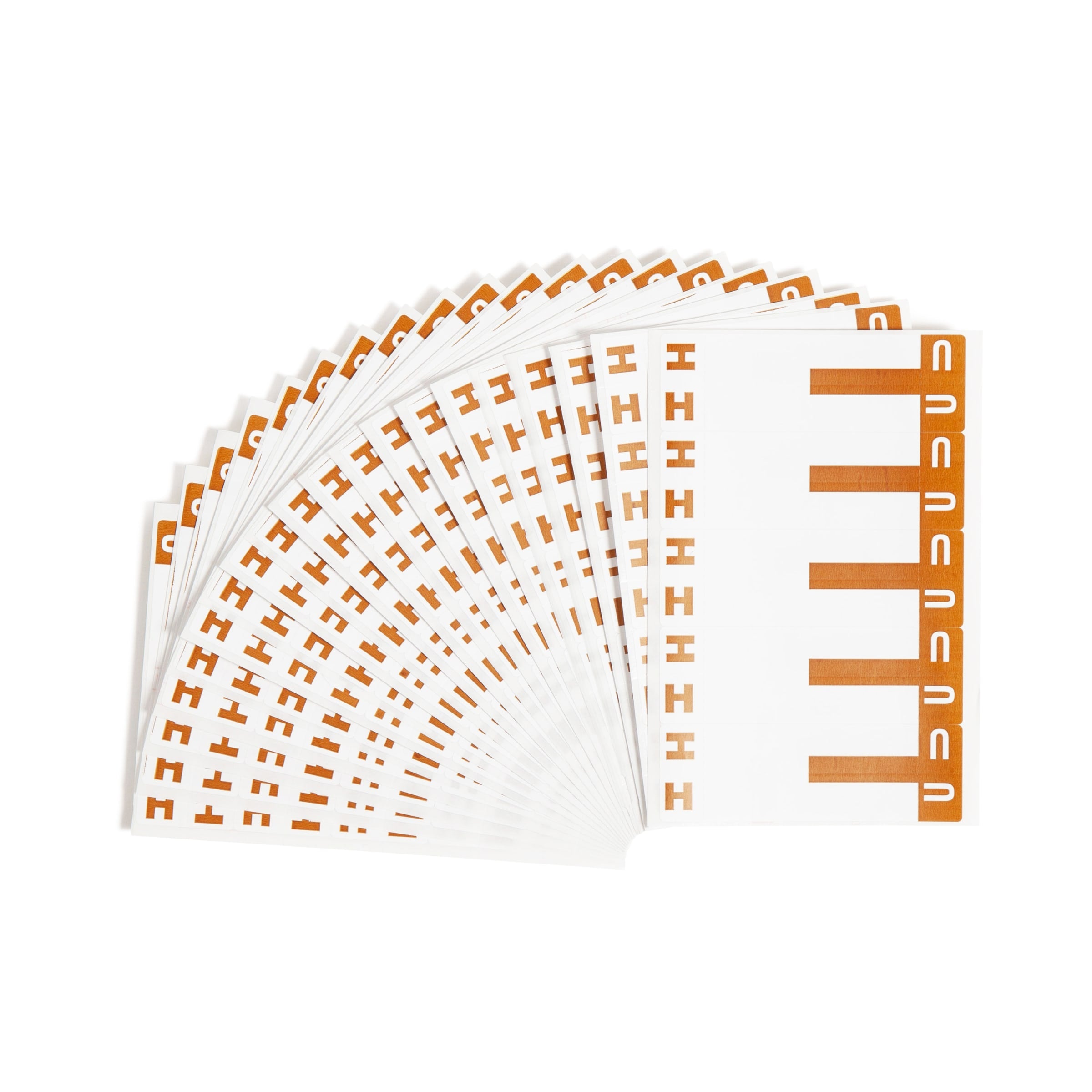 AlphaZ NCC Color-Coded Name Labels - Sheets