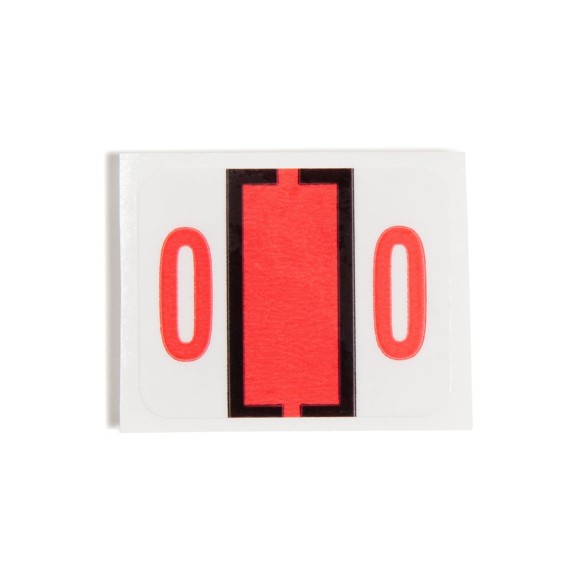 BCCRN Bar Style Color-Coded Numeric Labels, 0-9 Rolls, Pink Color, 1-1/4" X 1" Size, Set of 50, 086486673709