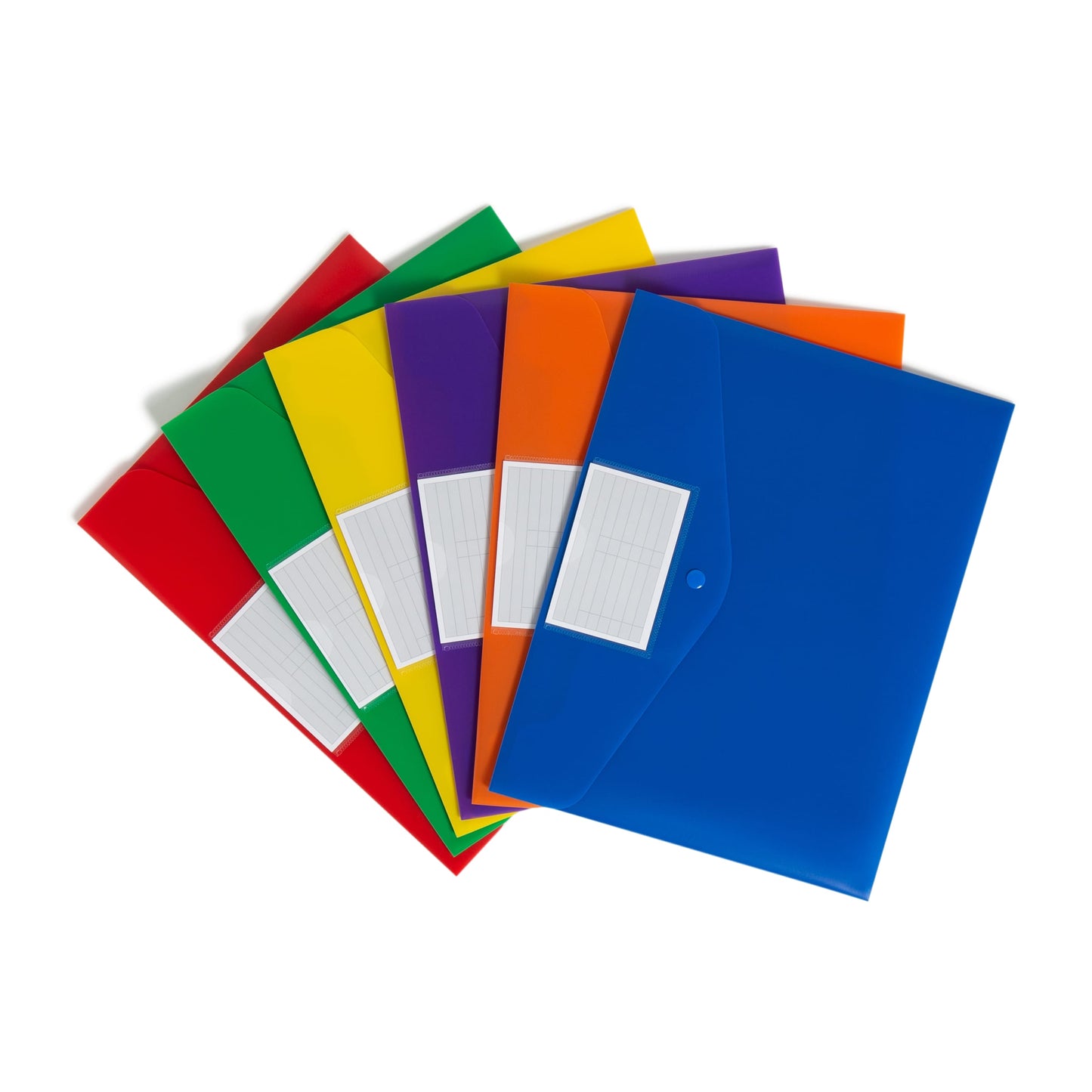 Document Holders, Assorted Colors Color, Letter Size, Set of 6, 086486896870