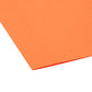 Standard Hanging File Folders with 1/5-Cut Tabs, Orange Color, Letter Size, Set of 25, 086486640657