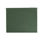 Standard Hanging File Folders with 1/5-Cut Tabs, Standard Green Color, Letter Size, Set of 50, 086486640299