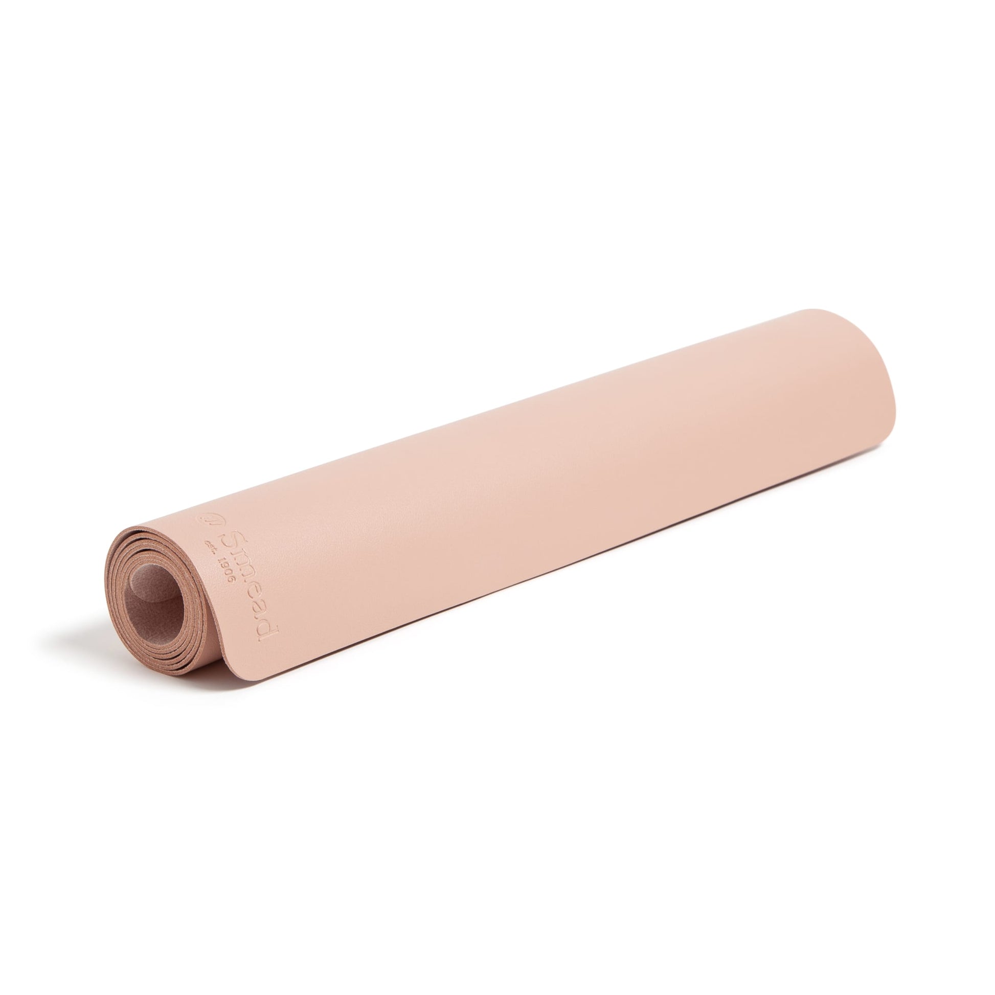 Vegan Leather Desk Pad, Dusty Rose Color, 36"X17" Size, Set of 1, 086486648295