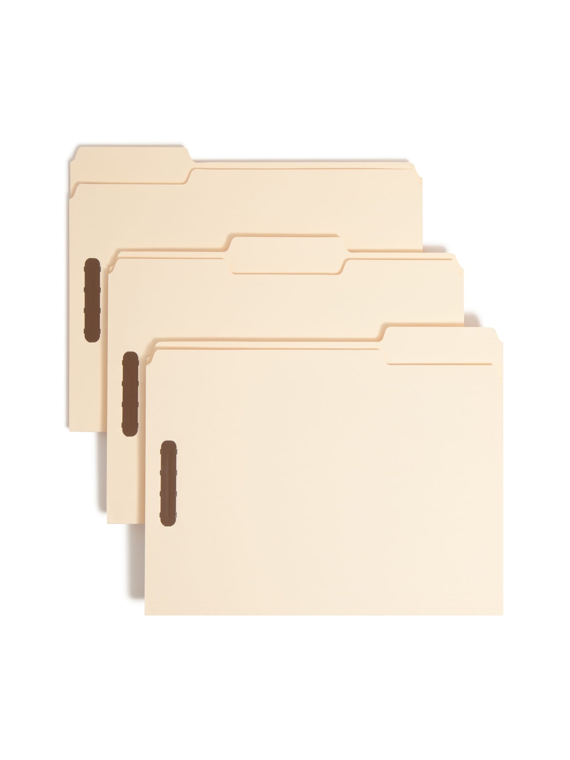 Heavyweight Fastener File Folders, Manila Color, Letter Size, Set of 50, 086486146005