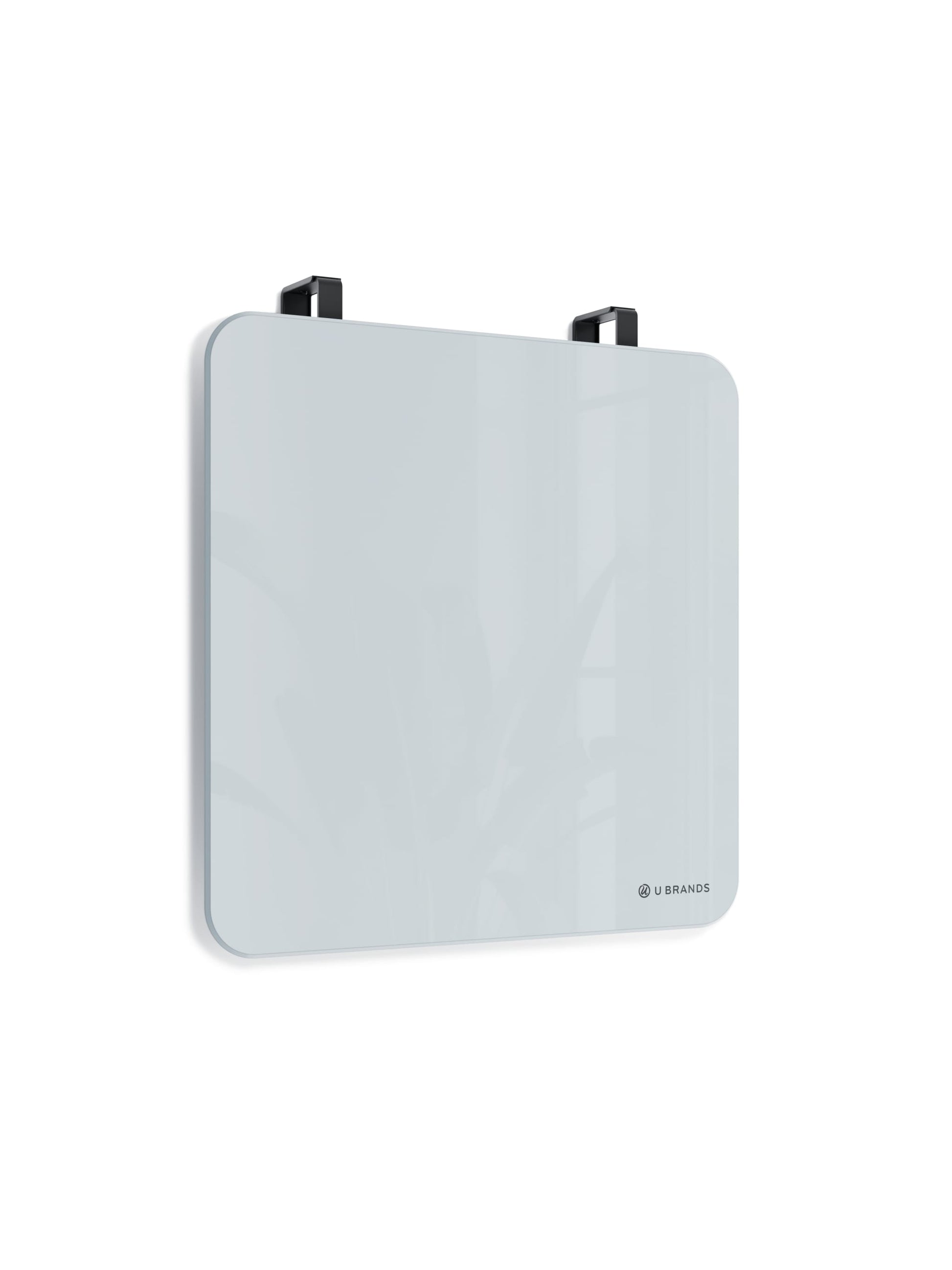 Glass Cubicle Magnetic Dry Erase Board, White, 12" x 12", 2' or Smaller, White, 12" X 12" Size, Set of 1, 817894023431