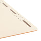 Reinforced Tab Fastener File Folders, Straight-Cut Tab, 2 Fasteners, Manila Color, Legal Size, Set of 50, 086486195133