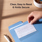 Self-Adhesive Poly Pockets, Clear Color, 5" X 3" Size, Set of 100, 086486681537