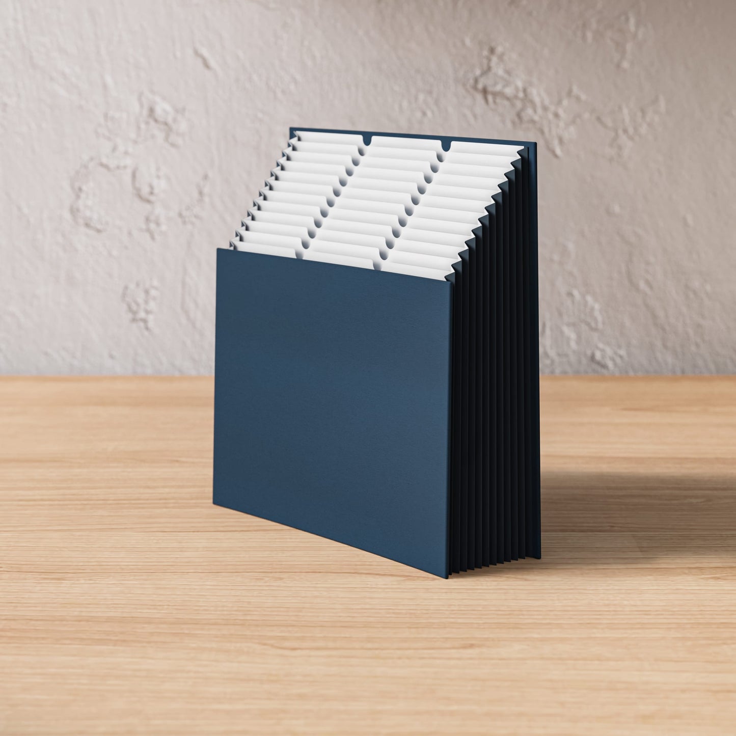 Expanding Stadium® File, 12 Pockets, Navy Color, 13.6" X 12.25" X 1.88" Size, Set of 1, 086486702119