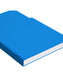 Pressboard File Folder, 1 inch Expansion, 1/3-Cut Tab, Dark Blue Color, Legal Size, 