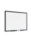 Metal Frame Dry Erase Board, Black, White, 17" x 23", 2' or Smaller, White, 17" X 23" Size, Set of 1, 817894028948