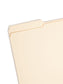 Reinforced Tab Fastener File Folders, 1/3-Cut Tab, 1 Fastener, Manila Color, Legal Size, Set of 50, 086486195348