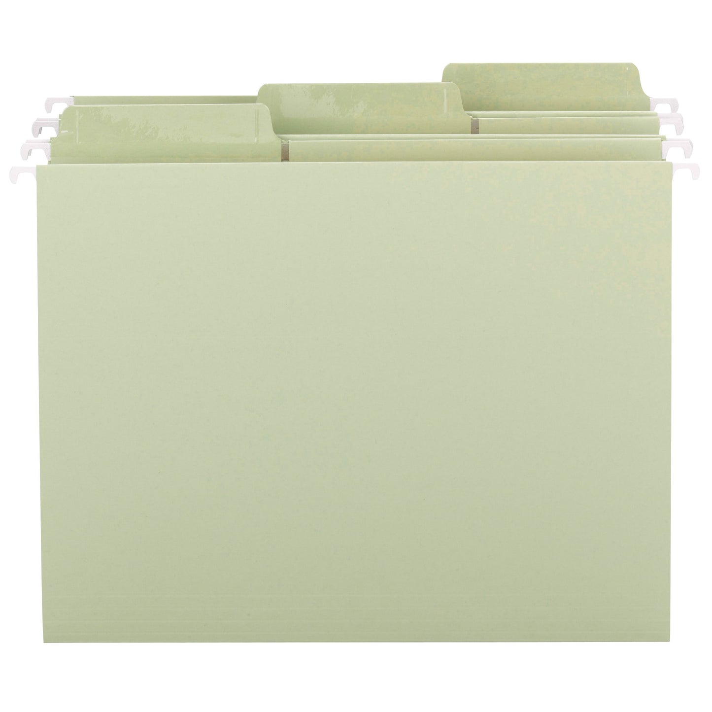 Erasable FasTab® Hanging File Folders, Moss Green Color, Letter Size, Set of 20, 086486640329