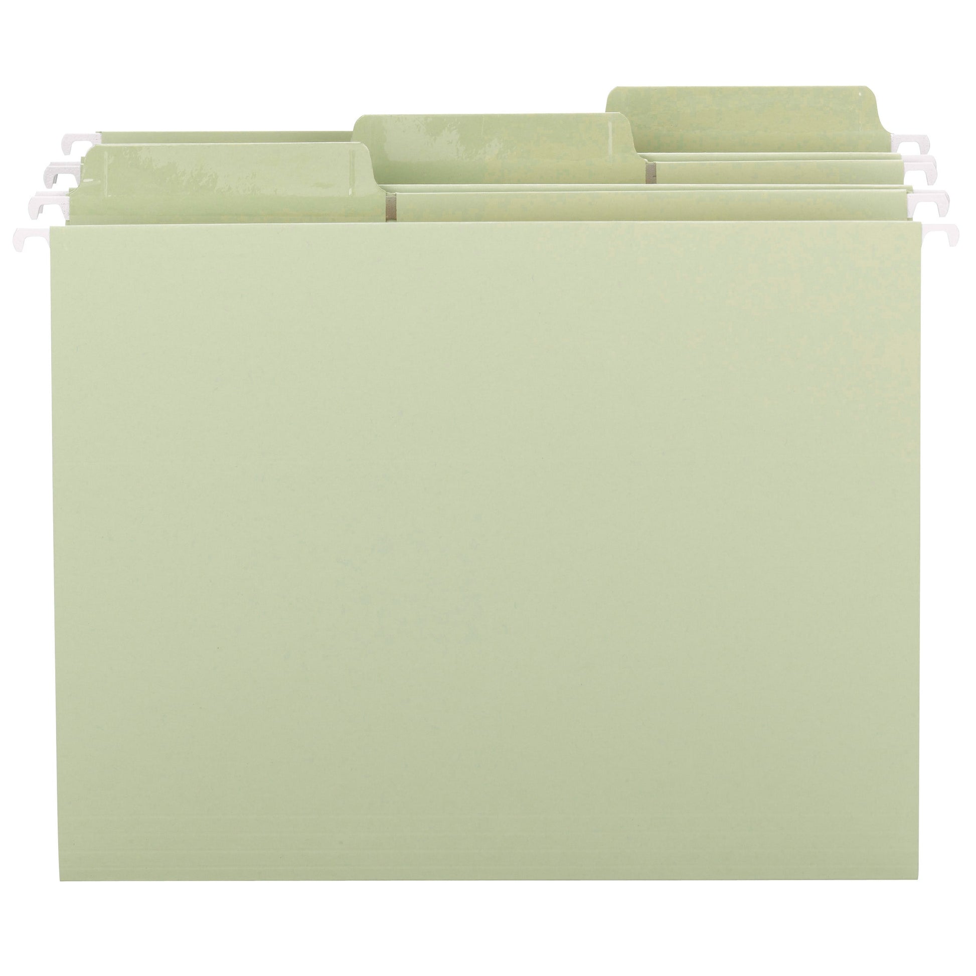 Erasable FasTab® Hanging File Folders, Moss Green Color, Letter Size, Set of 20, 086486640329