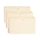 File Jackets, 2 inch Expansion, Straight-Cut Tab, Manila Color, Legal Size, Set of 50, 30086486765603