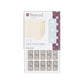 ETS Color-Coded Year Labels - Sheets, Gray Color, 1" X 1/2" Size, Set of 250, 086486679275