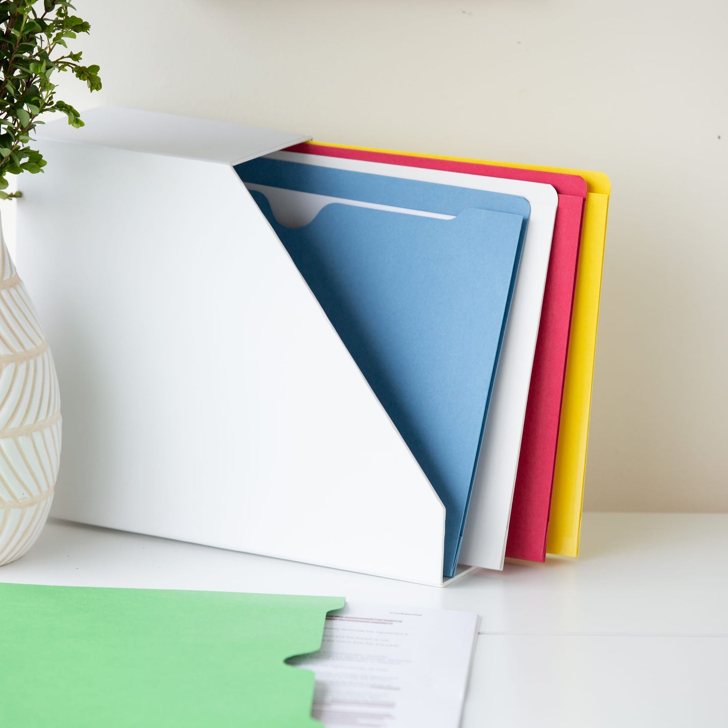 Colored File Jackets, Reinforced Straight-Cut Tab, No Expansion, Assorted Colors Color, Letter Size, Set of 100, 30086486756137