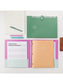 6 Pocket U-Eco Poly Expanding File, U-Eco, 1/6 Cut, 6" Expansion, 6 Pockets, 5 Dividers, Assorted Colors, Assorted Colors, Set of 3, 843463165929
