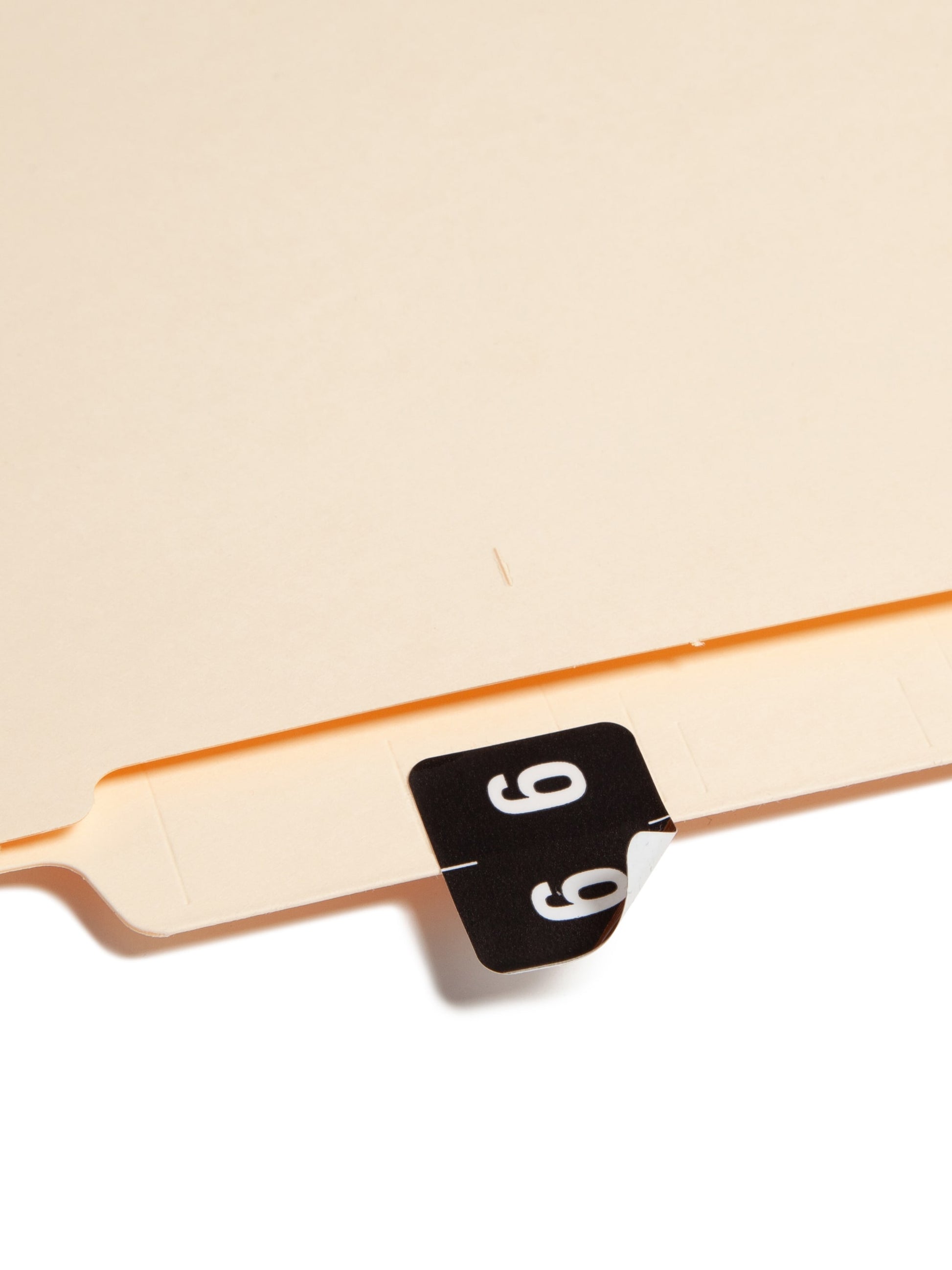 DCCRN Color-Coded Numeric Labels - Rolls, Black Color, 1-1/4" X 1" Size, Set of 50, 086486673495