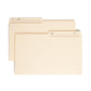 WaterShed®/CutLess® Reversible Printed Tab File Folders, Manila Color, Legal Size, Set of 100, 086486153904