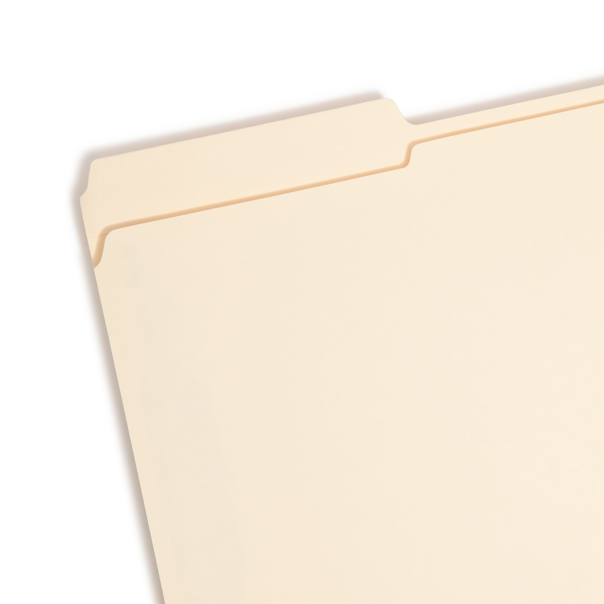 SafeSHIELD® Reinforced Tab Fastener File Folders, Manila Color, Legal Size, Set of 50, 086486195553