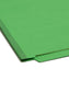 End Tab Classification File Folders, Straight-Cut Tab, 2 inch Expansion, 2 Dividers, Green Color, Letter Size, Set of 10, 30086486268371