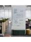Frameless Glass Non-Magnetic Dry Erase Board, N/A, White, 70" x 47", 6 x 4, White, 70" X 47" Size, Set of 1, 817894027965