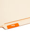 AlphaZ® ACCS Color Coded Alphabetic Labels - Sheets, Orange Color, 1" X 1-5/8" Size, Set of 100, 086486671767