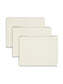 SafeSHIELD® Pressboard End Tab Classification File Folders, Straight-Cut Tab, 2 inch Expansion, 2 Divider, Gray/Green Color, Letter Size, Set of 10, 30086486268104