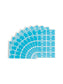 AlphaZ® ACCS Color Coded Alphabetic Labels - Sheets, Light Blue Color, 1" X 1-5/8" Size, Set of 100, 086486671743