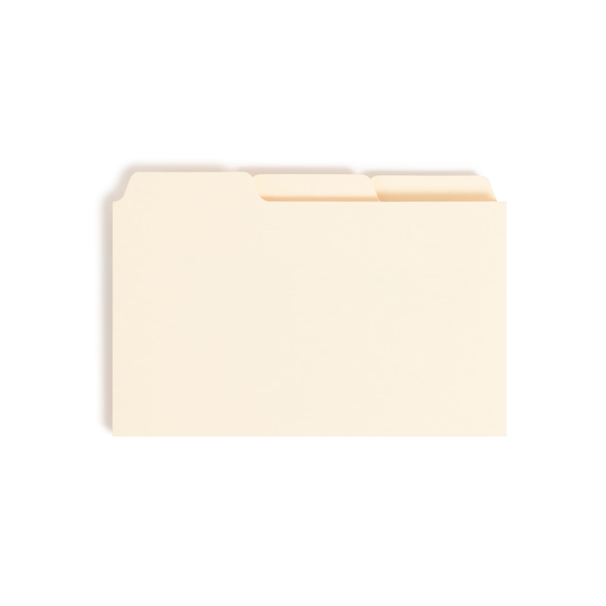 Heavyweight Card-Sized Guides with Blank or Alphabetic Tabs, Manila Color, 3" X 5" Size, Set of 100, 086486550307