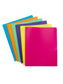 Poly Two-Pocket Folders with Fasteners, Assorted Colors Color, Letter Size, Set of 1, 086486877473