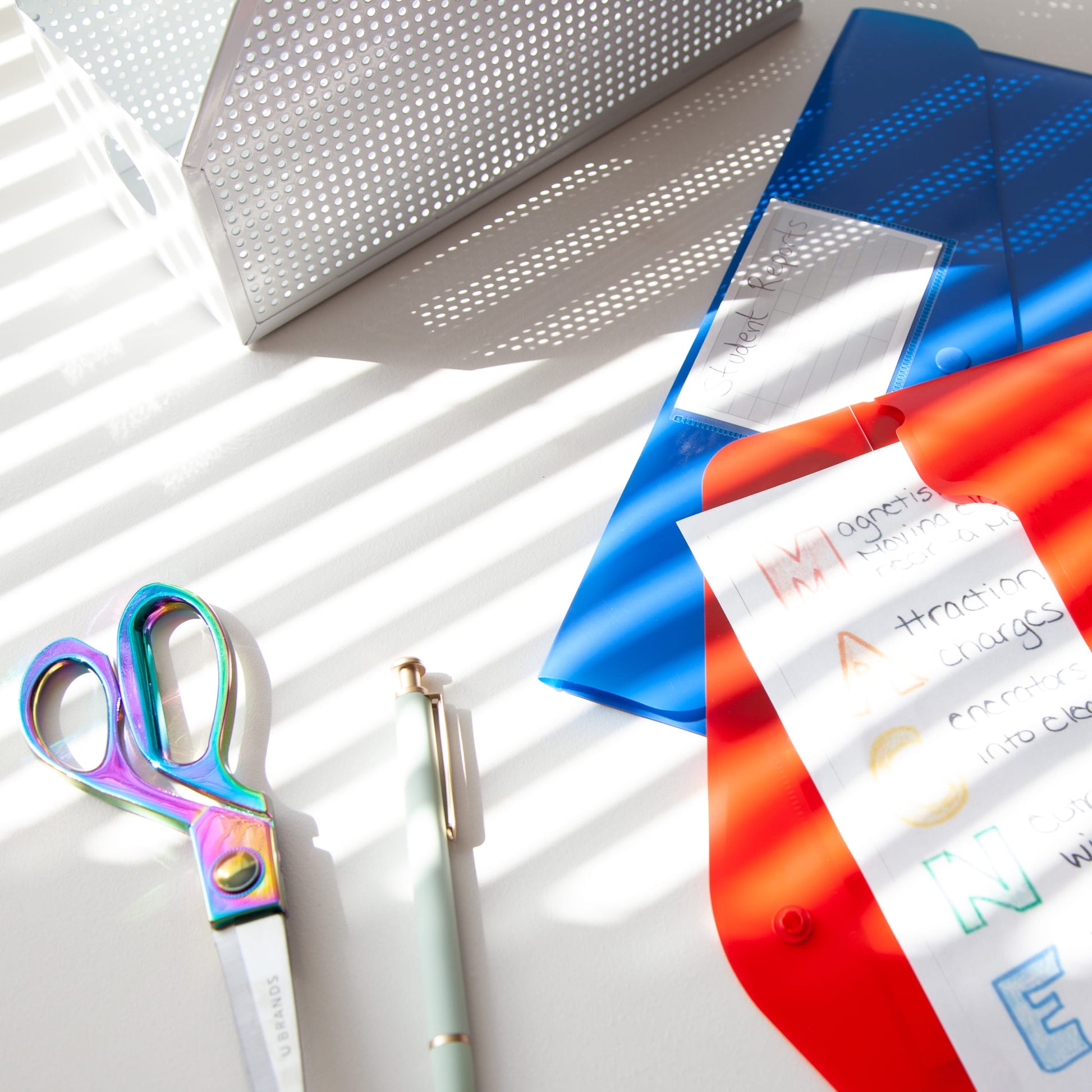 Document Holders, Assorted Colors Color, Letter Size, Set of 6, 086486896870