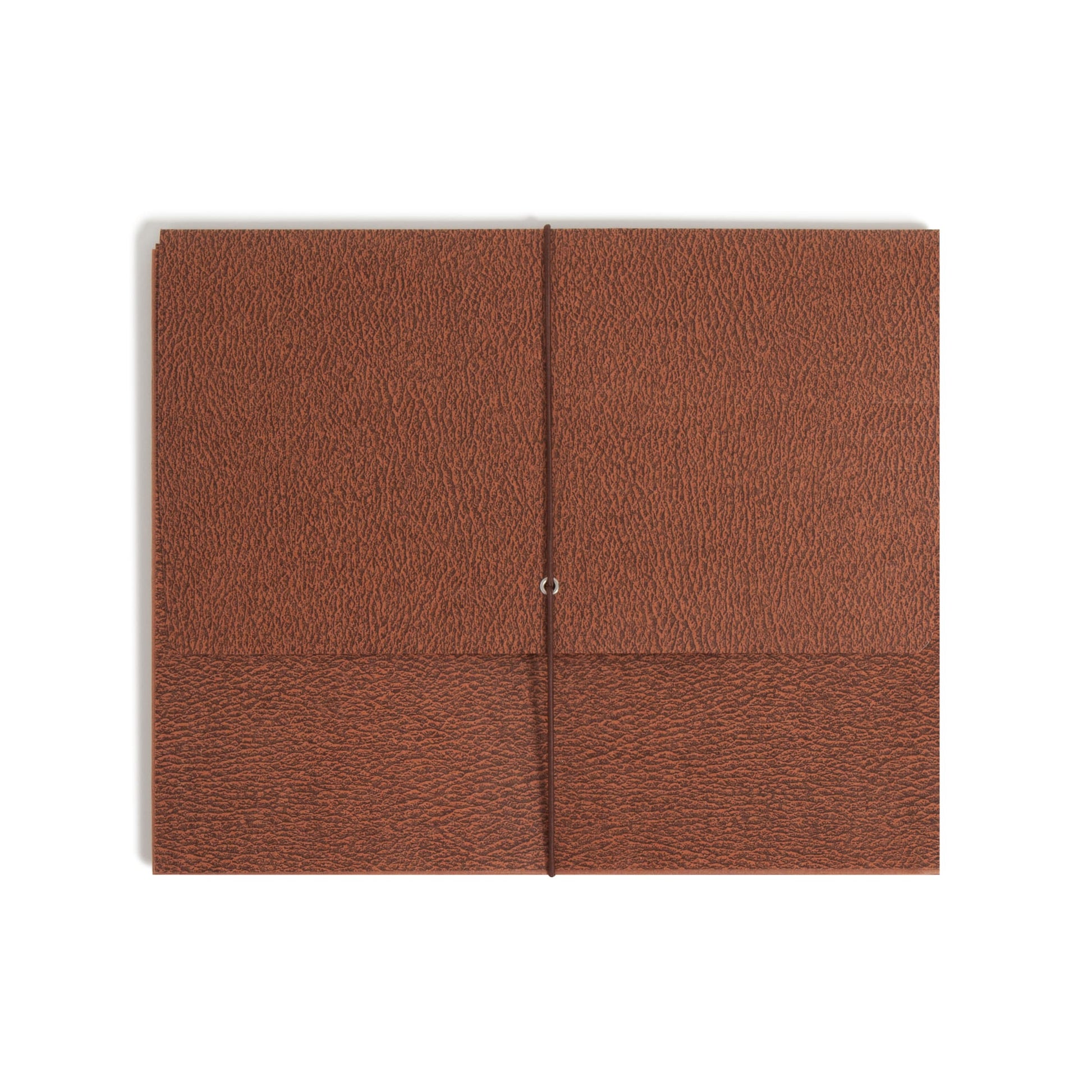 Redrope-Printed Expanding Wallets with Elastic Cord, Redrope Gusset, 3-1/2 Inch Expansion, Brown Color, Letter Size, Set of 10, 30086486713536