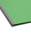 SafeSHIELD® Pressboard Classification File Folders, 3 Dividers, 3 inch Expansion, 2/5-Cut Tab, Green Color, Letter Size, Set of 0, 30086486140974