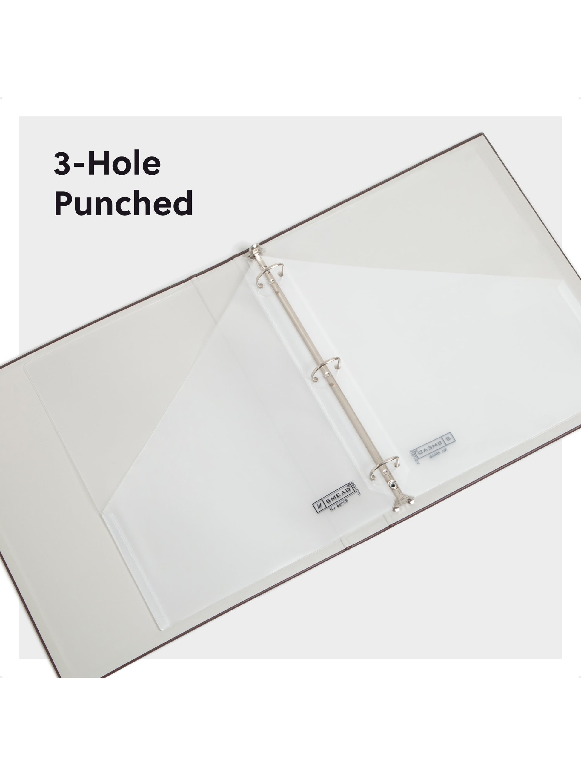 Poly Slash Jackets, 2 Pockets, Clear, Clear Color, Letter Size, Set of 5, 086486895064