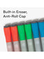 Bullet Tip Liquid Chalk Dry Erase Markers, Assorted Colors, 1.5" x 4.2" x 6", Assorted Colors, 1.5" X 4.2" X 6" Size, Set of 12, 817894029136